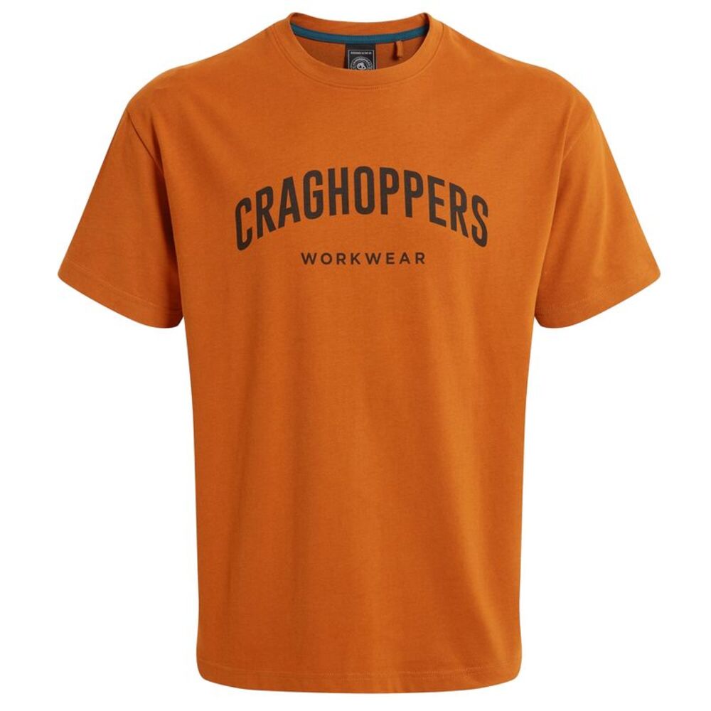 Craghoppers Mens Batley Work T-Shirt / Potters Clay